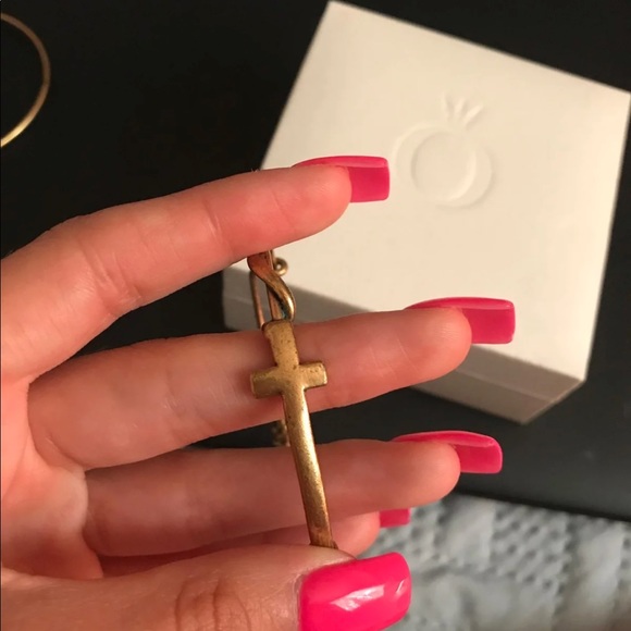 Alex and ani cross bracelet - Picture 2 of 4